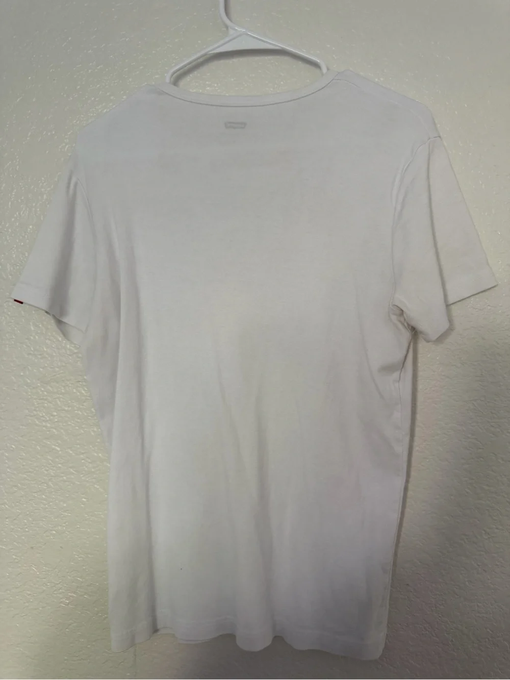 Levi's White and Deep Red Crew Neck Tee Duo